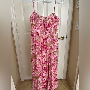 ASTR Midi Floral Dress